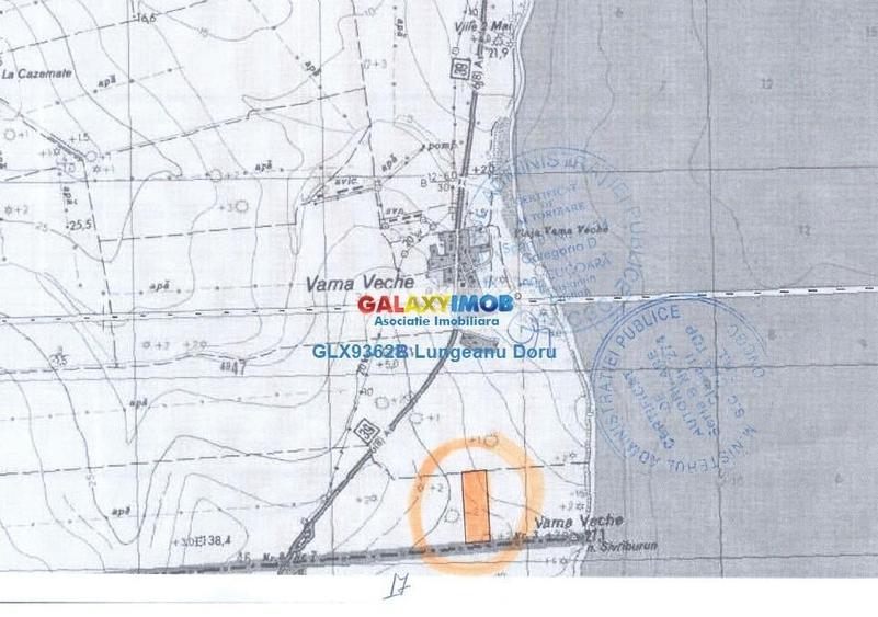 Teren intravilan 47.400 mp, Vama Veche, 200 m de Marea Neagra - 9