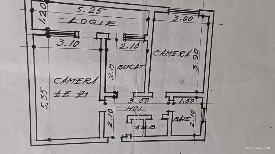 Apartment,2 camere,decomandat,fara imbunatatiri! - 1