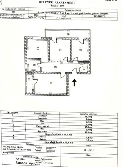 Apartament 3 camere - 1