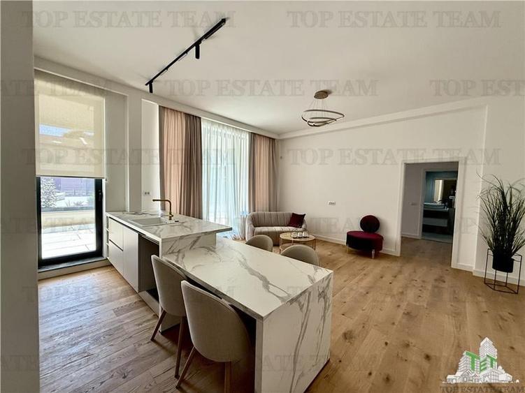 Apartament Exclusivist 2 Camere Voluntari - Pipera cu Terase Generoase si Gradin - 9