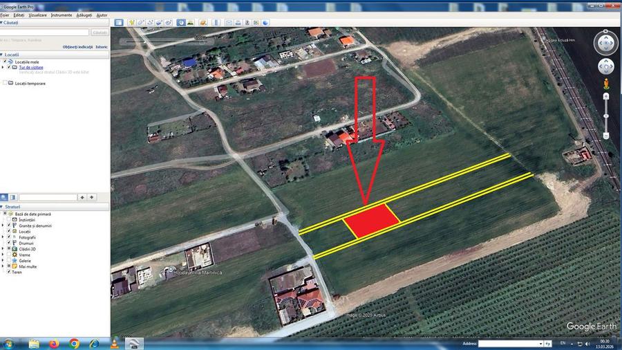 Agigea, teren intravilan 1000mp, pret 25000 e usor negociabil - 2