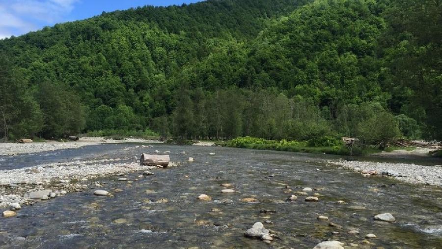 Teren SUPERB - 470 mp - pe malul Lotrului, Brezoi, Valcea - 9