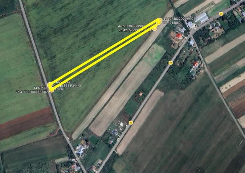 Teren agricol intravilan Uliesti, sat Dogari, apropiere Autostrada A1 - 1
