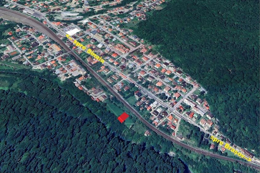 Teren intravilan cu vedere spectaculoasa spre Crucea Caraiman - 8