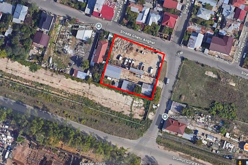Teren Construcții intravilan de 1571 mp, în Industriilor