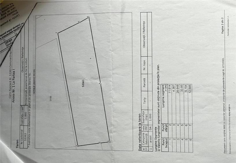 Teren intravilan 1000 mp - 4
