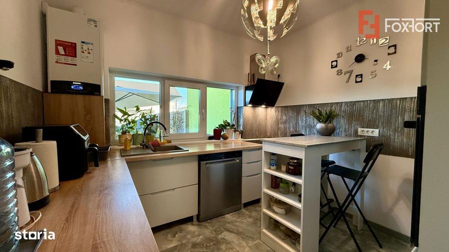 Duplex deosebit de vanzare, 4 camere, zona linistita - Mosnita Veche - 9