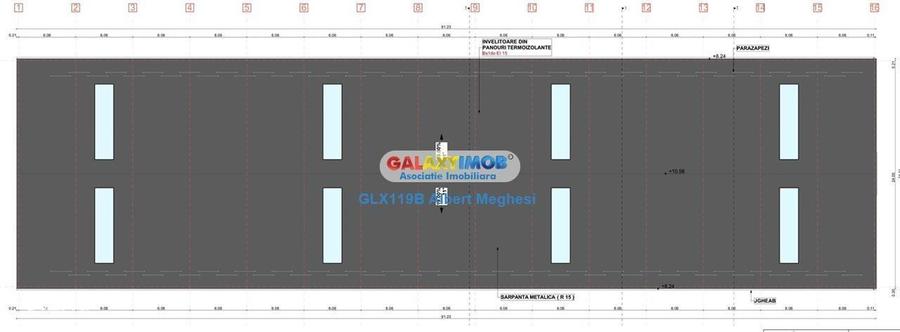 Vanzare Hala 550 mp deschidere DN3 centura A0 - 7