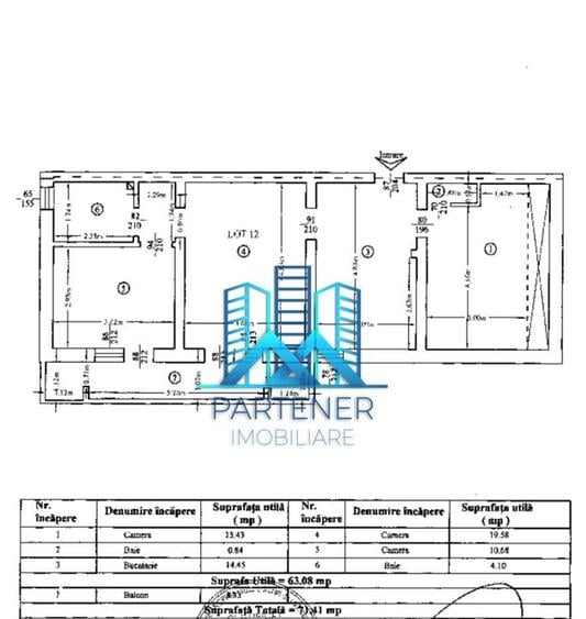 Apartament 3 camere Pacurari-Rediu(EOS), parcare, mobilat, utilat,72mp - 6