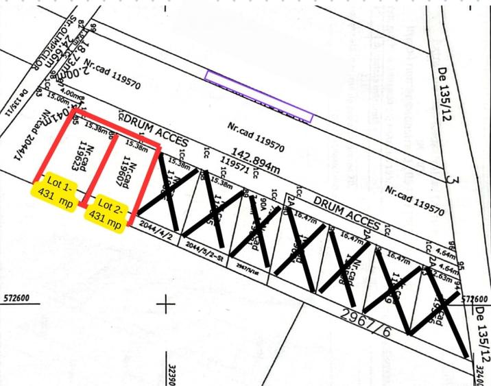 Terenuri de constructie in Domnesti cu toate utilitatile disponibile - 7