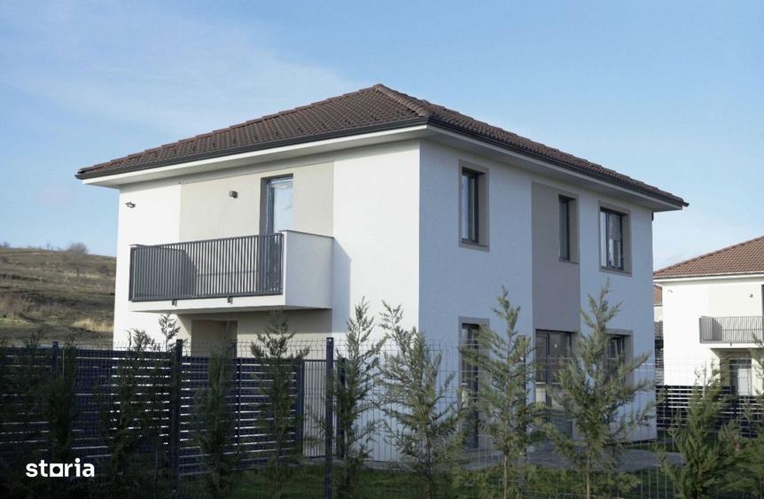 Casa individuala NZEB 4 CAM 124 mp teren 514 mp Chinteni - 3