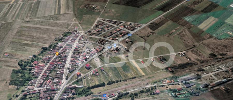 Teren intravilan de vanzare 596 mp Cristian Sibiu