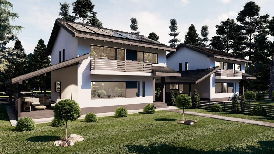 Casa p + 1 + pod intre Sînpetru si Bod - 1