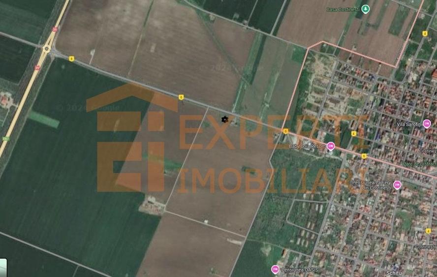 Teren intravilan de vanzare  situat in zona COSTINESTI langa soseaua DC.6 - 7