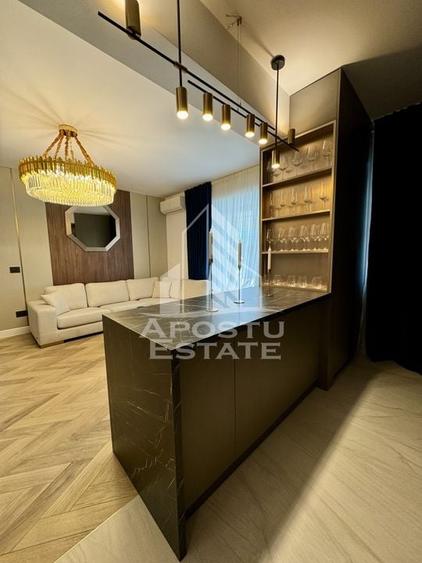 Apartament de lux cu 2 camere si gradina de 240 mp, complet mobilat. - 12