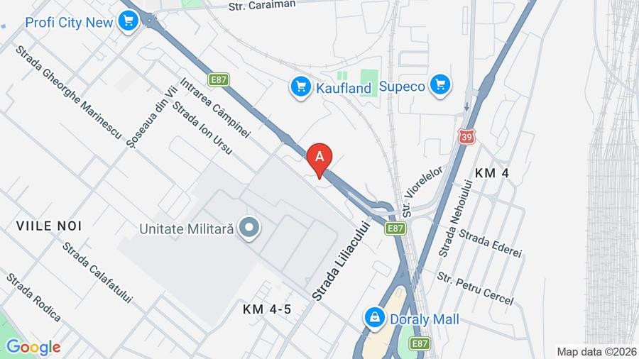 Apartament cu 2 camere decomandat în Km 4-5