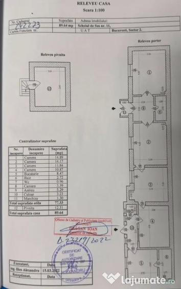 Casă cu 4 camere cu Teren 206 Mp în Lacul Tei