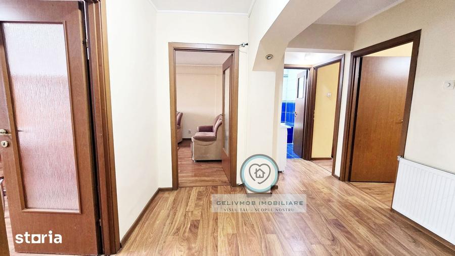 Apartament cu 3 camere decomandat în Cantacuzino