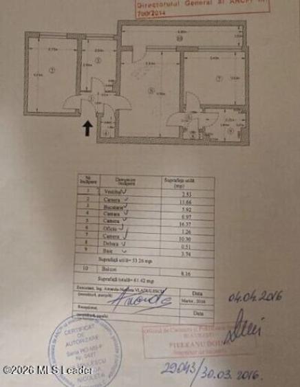 Gara de Nord, 3 camere, la un pas de metrou, renovabil - 1