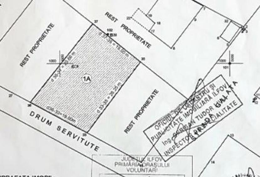 Voluntari   Vanzare Teren  intravilan  513mp - 3