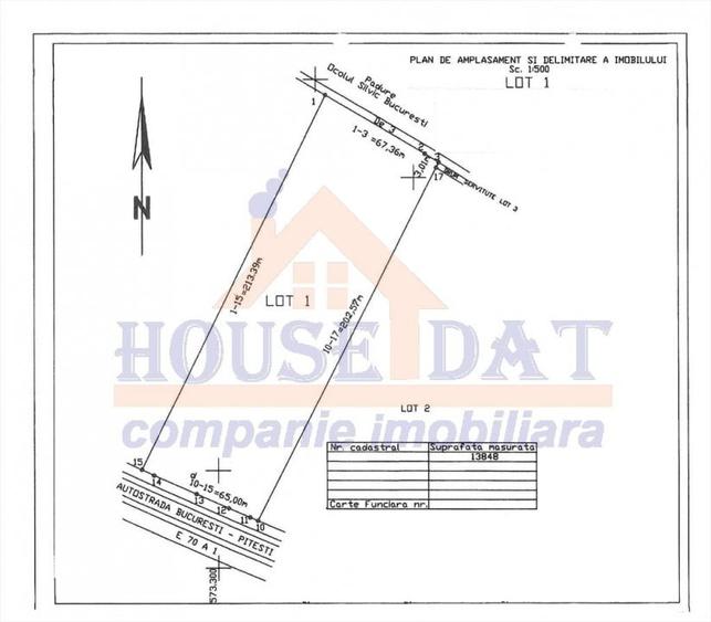Vanzare teren  Dragomiresti Deal, 13848 mp - 3