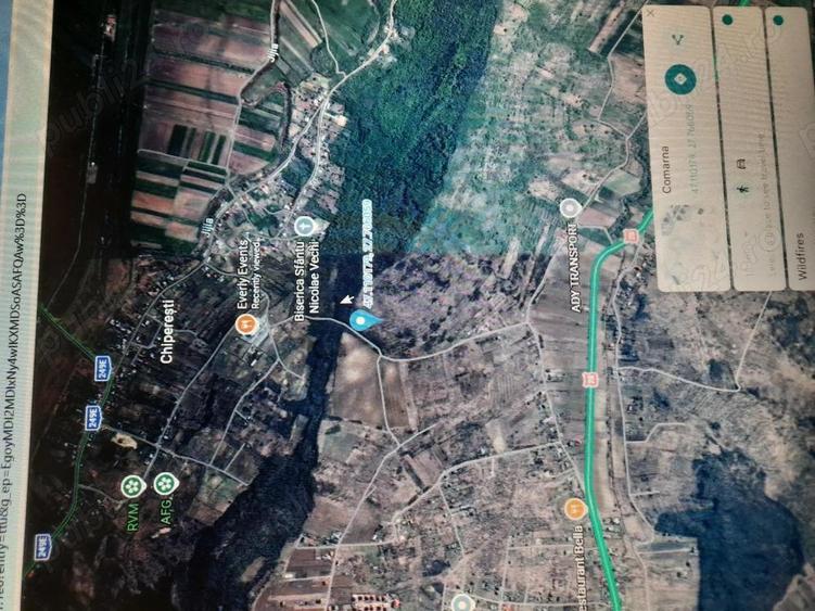 Teren situat la marginea padurii, in virf de deal, cu priveliste deosebita, Comarna, Iasi - 2