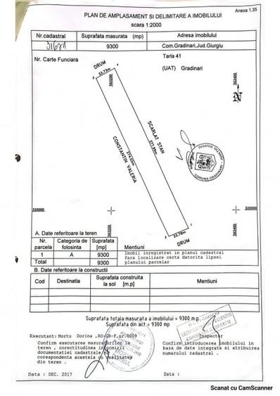 Teren de vanzare 15000mp Gradinari - 1