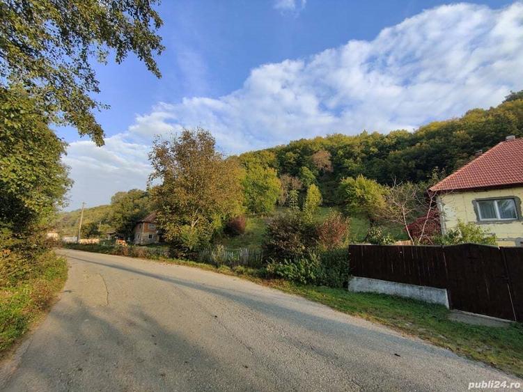 Casa de vanzare cu gradina teren de aprox 7000 mp,6.5 euro mp - 6