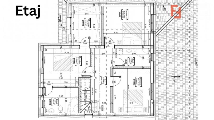Casa individuala la ROSU, 5 camere, Sacalaz-Gaz si curent bransat - 16