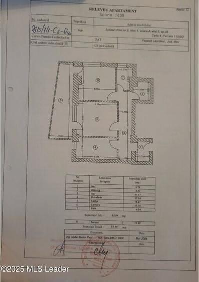 2 camere, mobilat, utilat in Confort City + 2 loc. de parc. optional. - 22