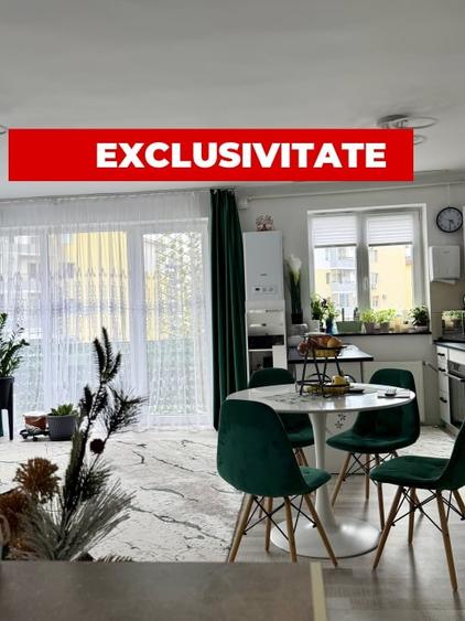 Apartament 62 mp utili ,etaj intermediar, zona KIK - 1