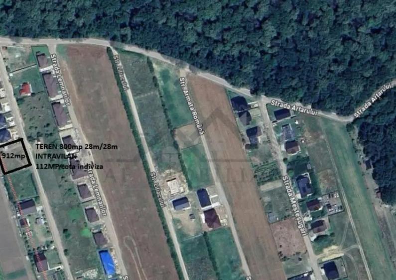 Valea Ursului langa padure TEREN 912mp lot pentru casa in - 3