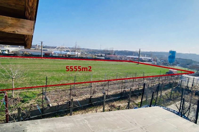 5500 mp intravilan Ovidiu - utilități - dublă deschidere - 3