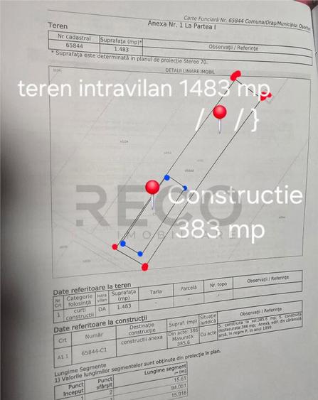 RECO Teren intravilan 1483mp in Cheriu - 1