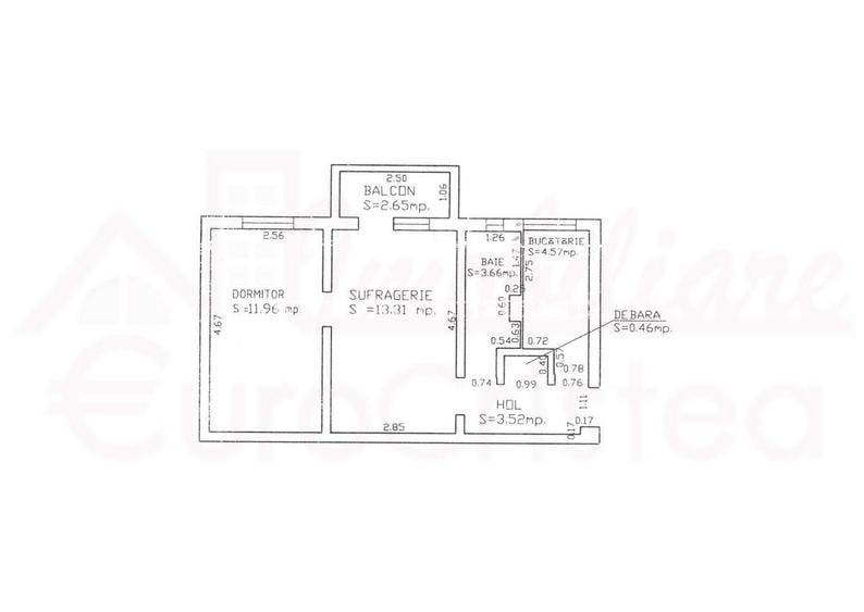Apartament cu 2 camere de vânzare în Mangalia la doar 700 m de portul turistic - 7