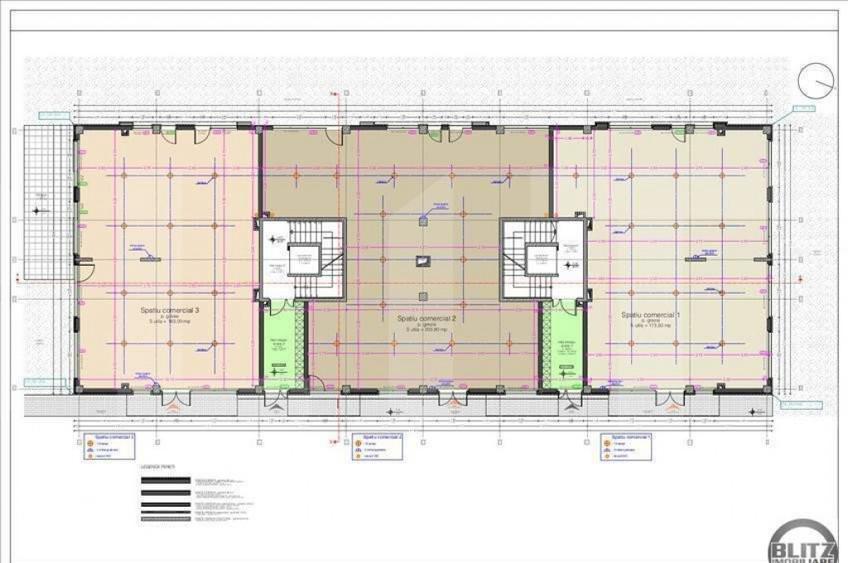 Spatiu comercial, open space, 217 mp - 1