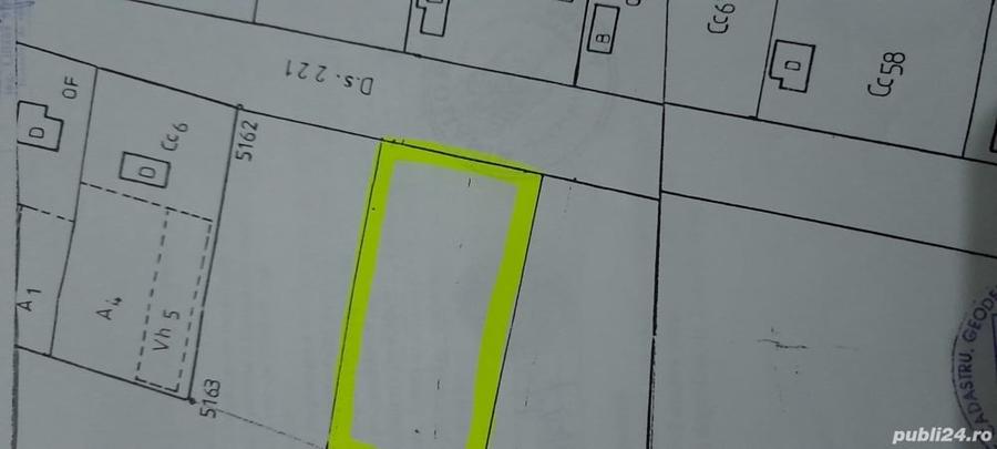 Teren de 2320 mp, în Căldărușa