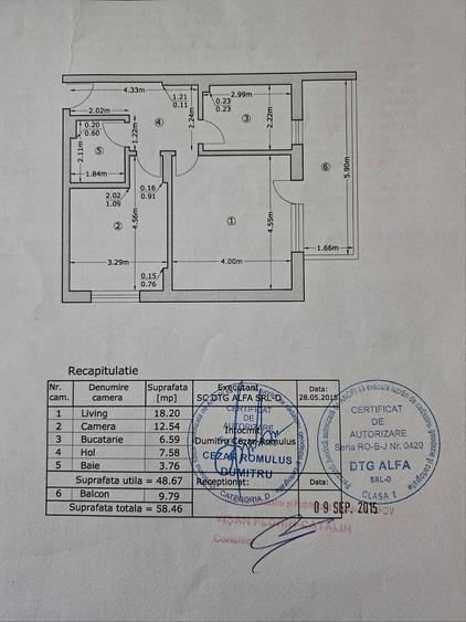 Apartament cu 2 camere, Mobilat si Utilat, Loc de parcare inclus - 11
