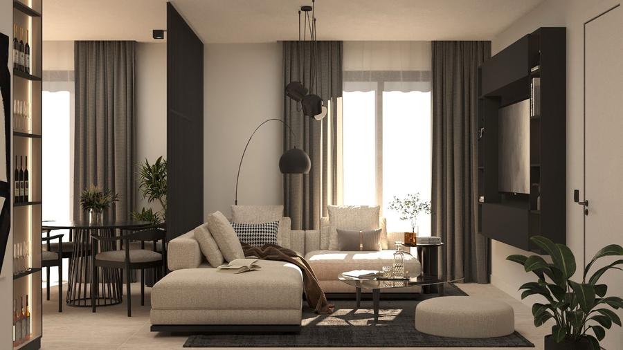 COMISION 0% | 2 camere - dressing | 2 locuri de parcare - 6