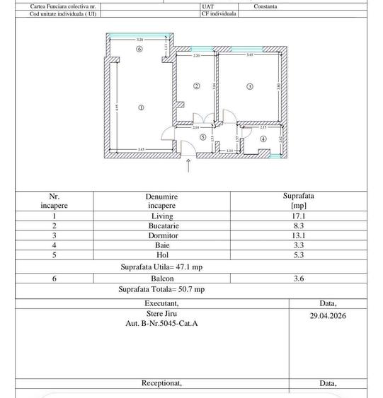 2 Camere Decomadat Zona Tomis Nord- Al.Fragilor - 1