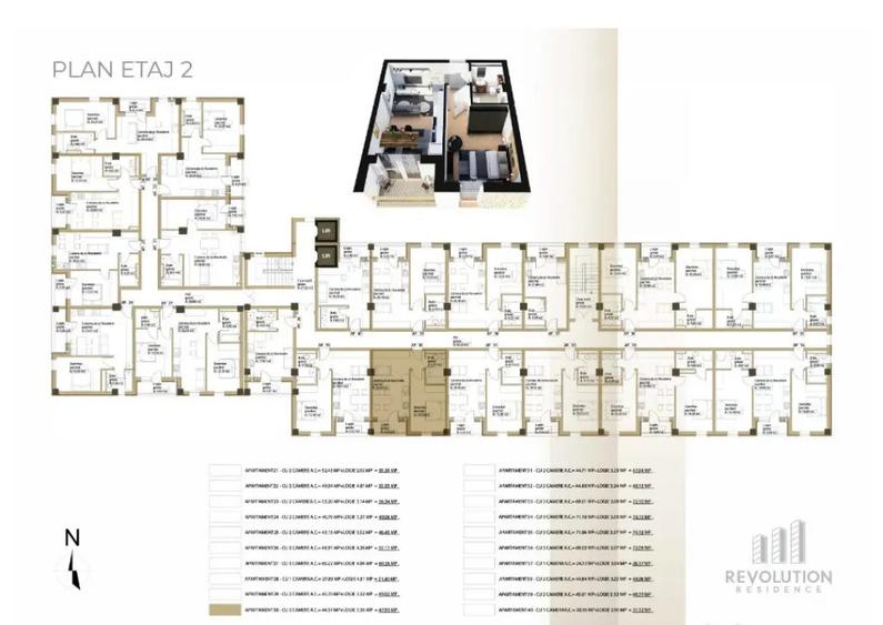 NEW! Apartamente 3 camere - Republicii 115, Baia Mare - 2