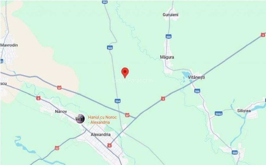 Teren extravilan cota parte 1/2 Alexandria, ID: R2814838