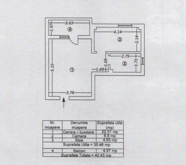 Apartament Steaua de Mare 2 - 1