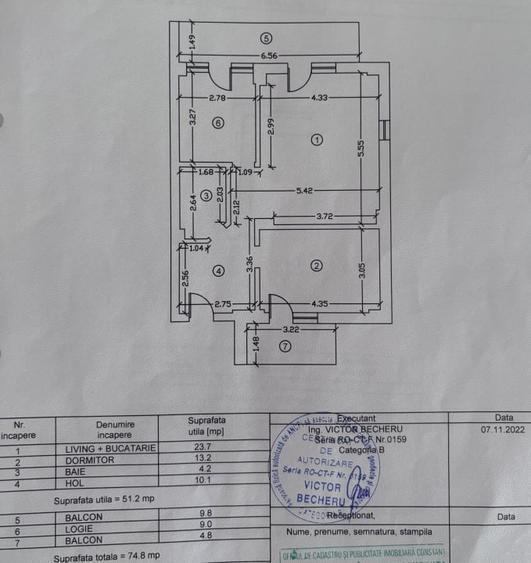 Apartament cu vedere frontala catre lac in Mamaia Nord - 1