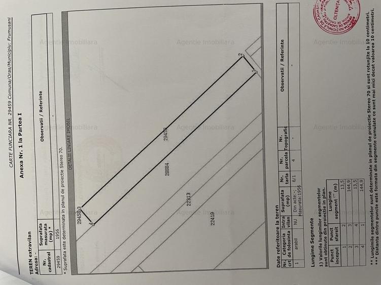 Teren Postavari - Frumusani - 1956 mp - 6