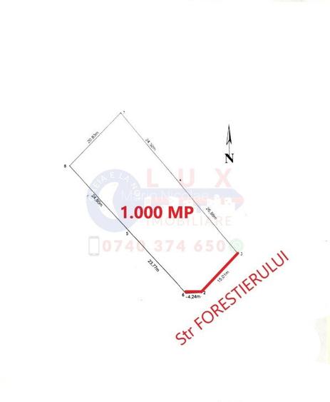 ID 7619 Teren intravilan - Str FORESTIERULUI