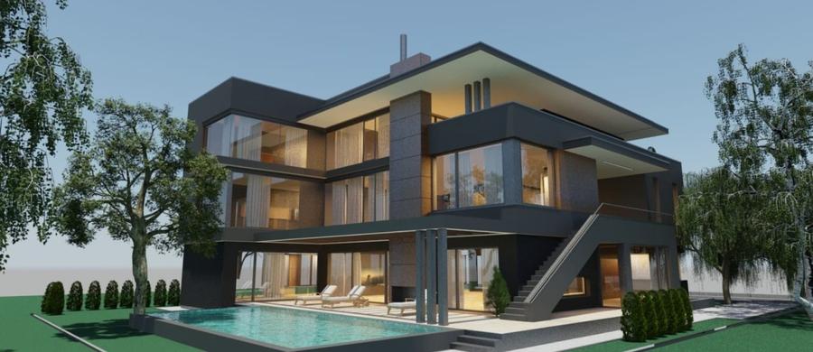 Baneasa, Iancu Nicolae, vanzare vila S+P+2E, teren 809 mp, 965 mp construiti, - 2