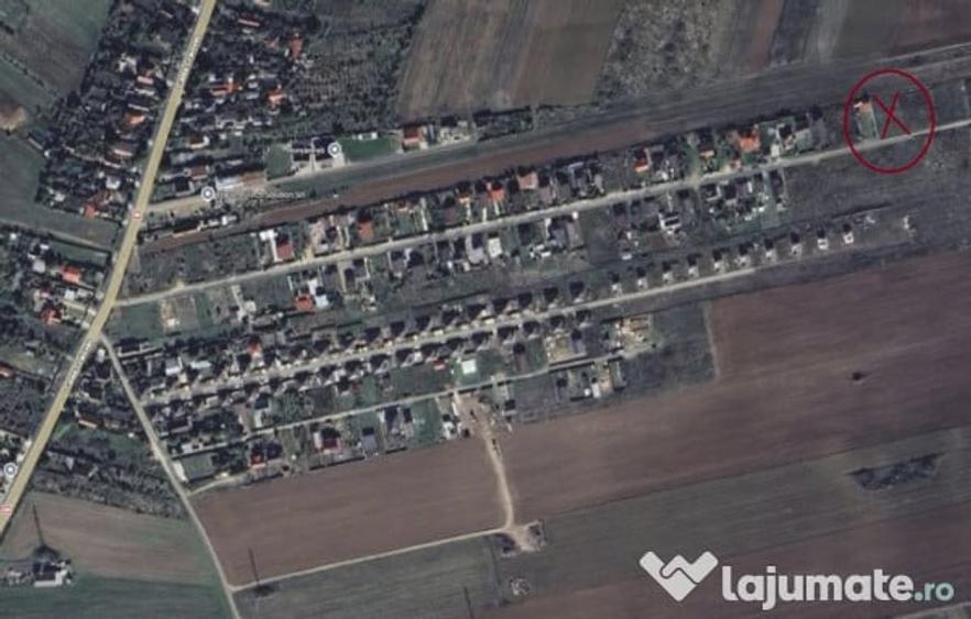 Teren intravilan 500 mp, Simnicul de Sus, utilitati la front - 3