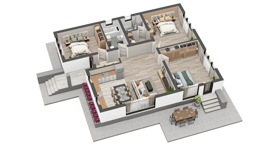 Casa Parter Bod 500 mp teren 110 mp utili - 7