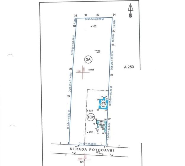 Teren Drumul Potcoavei - Pipera - 1